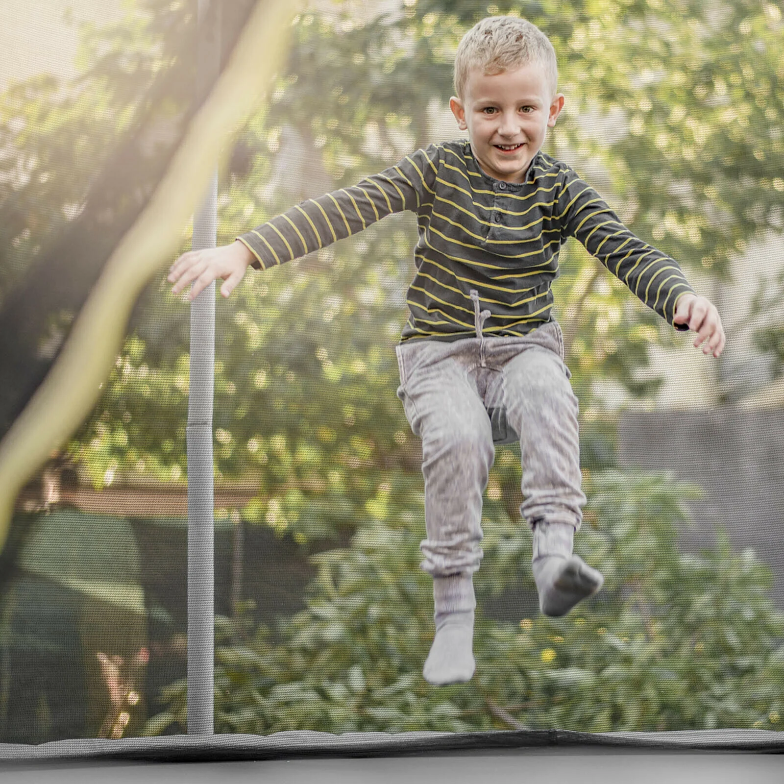 10Ft Replacement Weather-Resistant Trampoline Safety Enclosure Net - Image 40