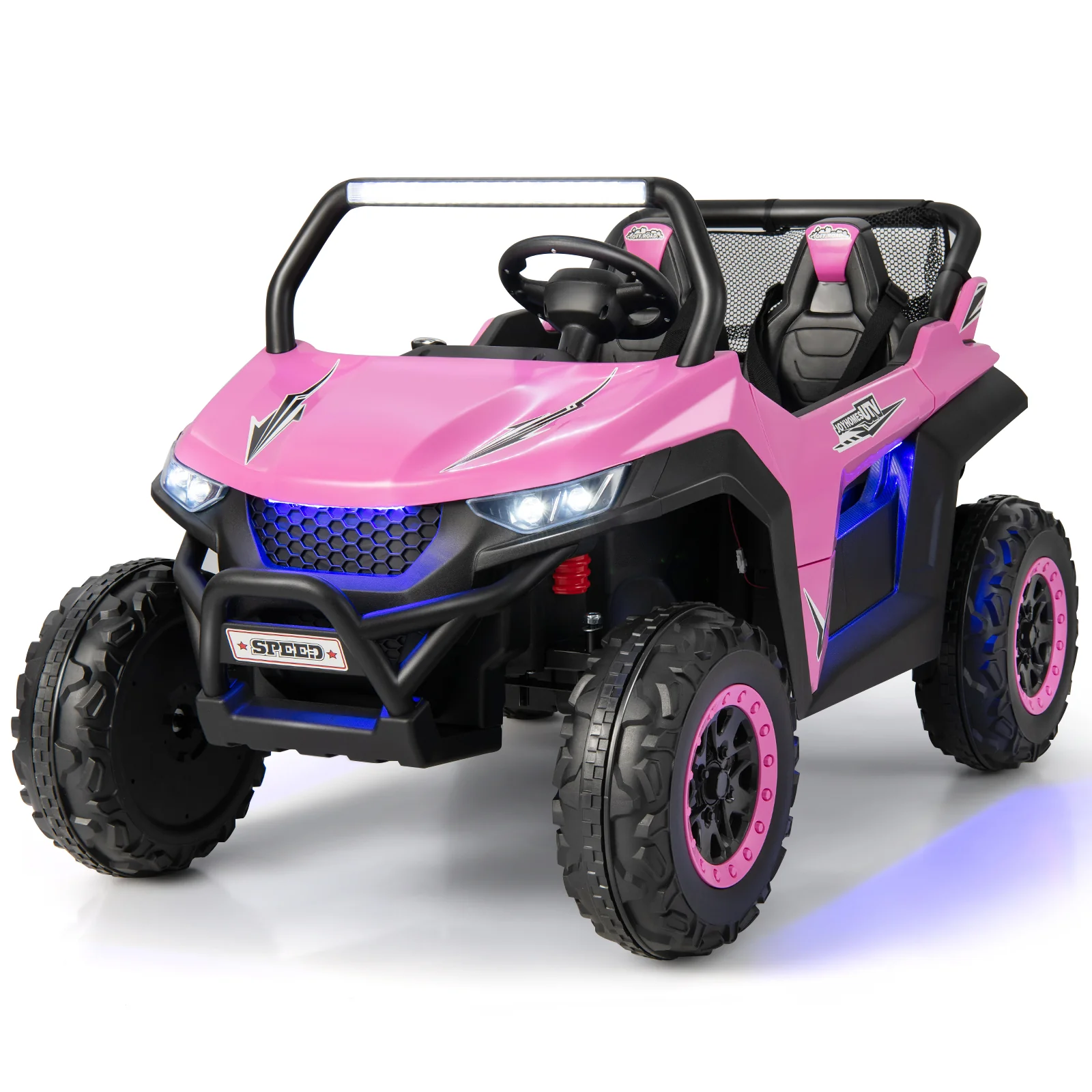 12V 2-Seater Kids Ride on UTV with Slow Start Function Music - Image 11