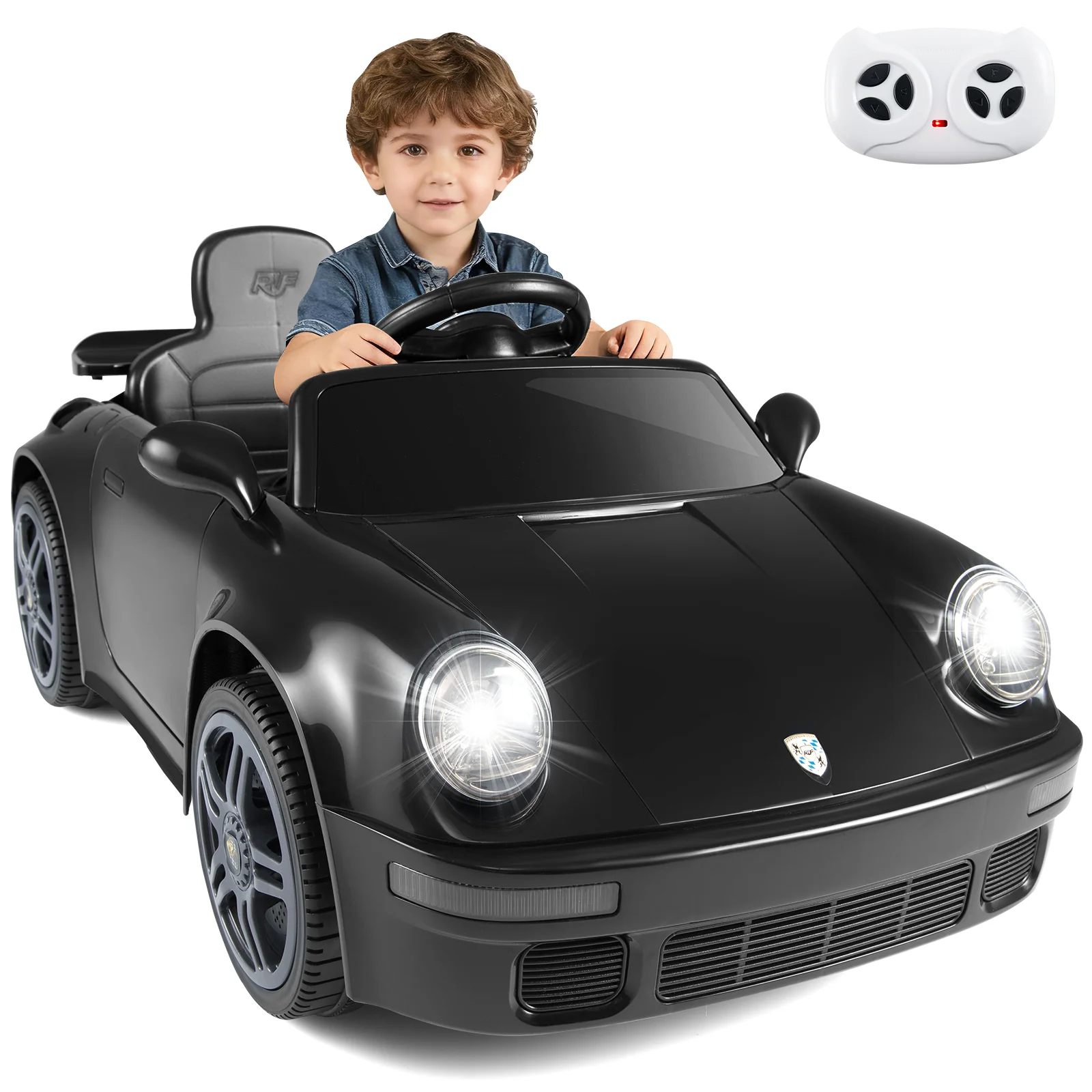 12V Electric Ride On Car Licensed RUFÂ CTR with Remote Control and Music - Image 11