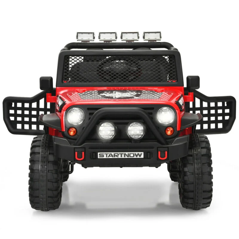 12V Kids Electric Ride On Truck with Remote Control and Operation Lever - Image 20