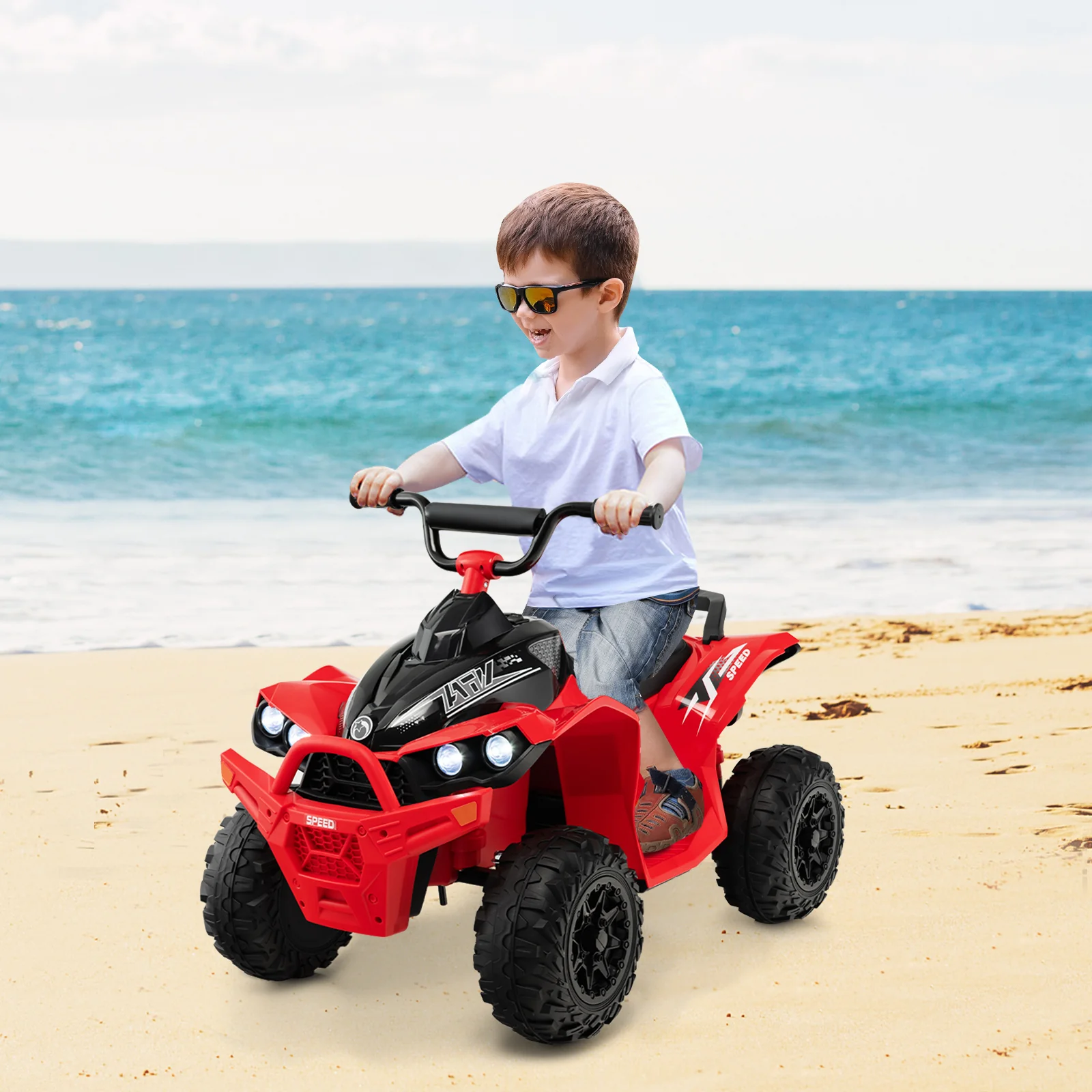 12V Kids Ride On ATV with High/Low Speed and Comfortable Seat - Image 17