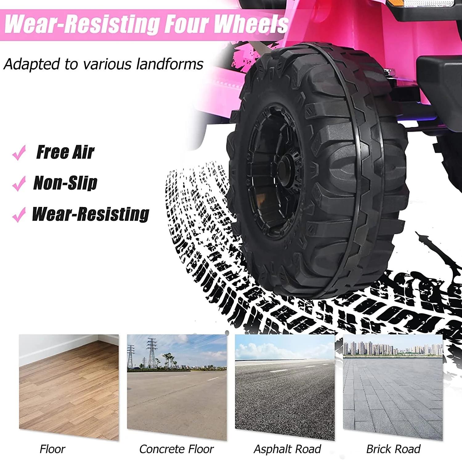 12V Kids Ride-on Jeep Car with 2.4 G Remote Control - Image 27