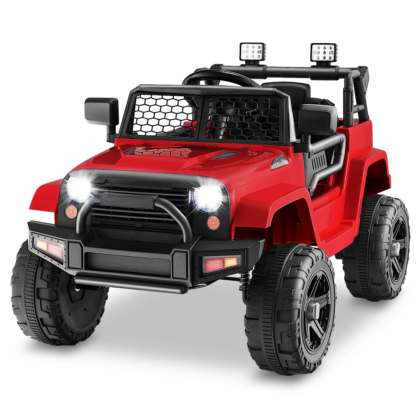 12V Kids Ride On Truck with Remote Control and Headlights - Image 27