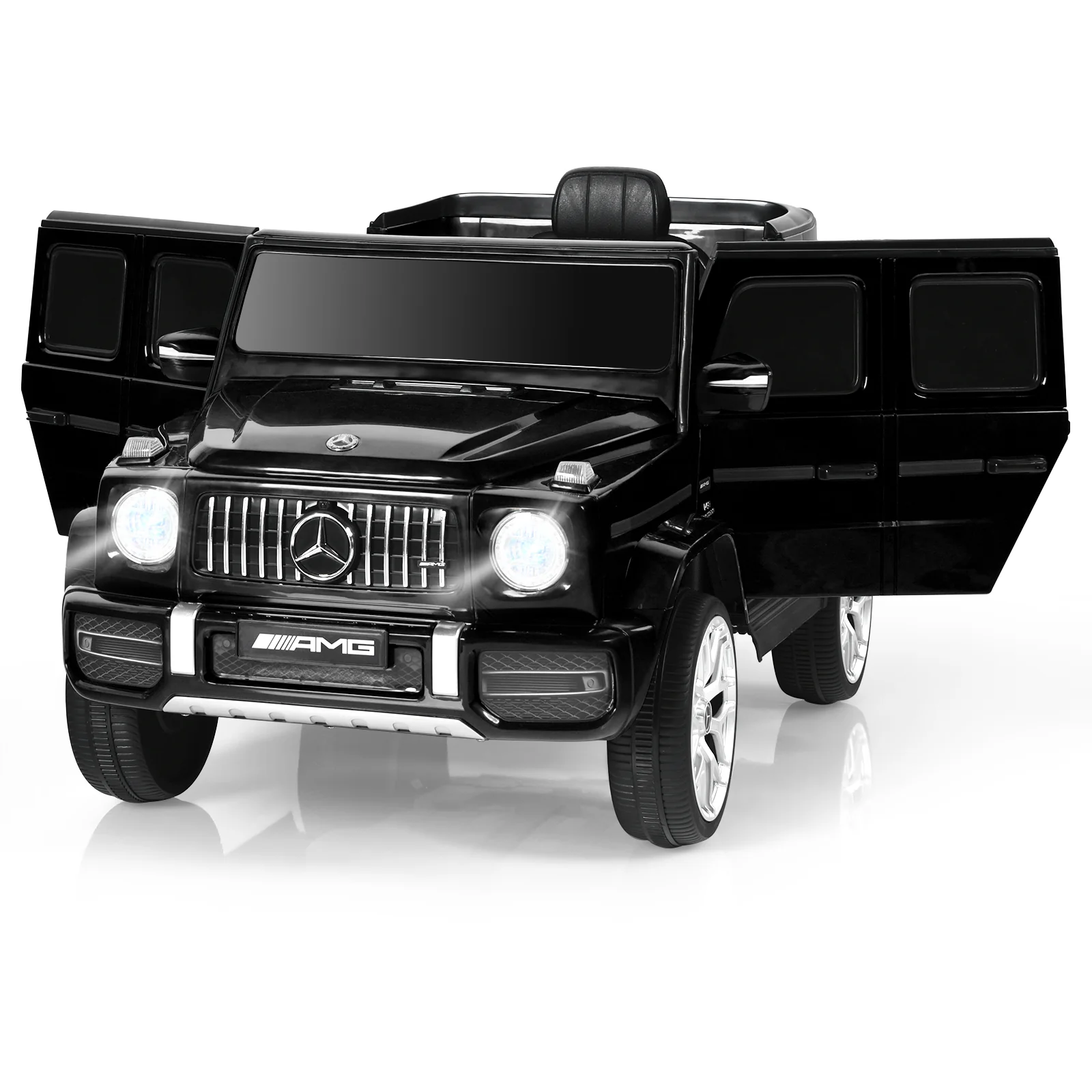 12V Mercedes-Benz G63 Licensed Kids Ride On Car with Remote Control - Image 19