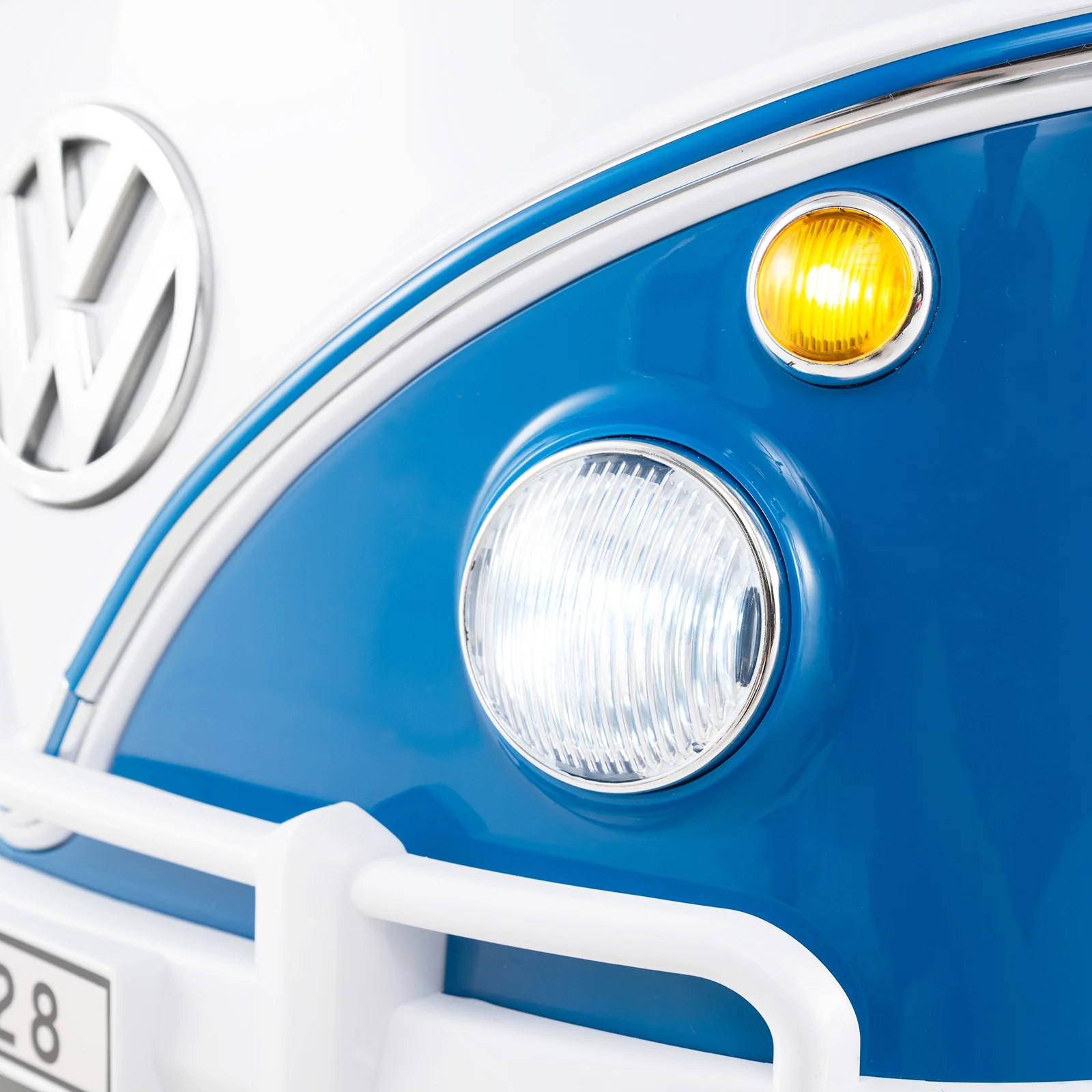12V Ride On Car Licensed Volkswagen Ride-on Bus with Cup Holder and LED Headlights for 3+ Years Old - Image 14