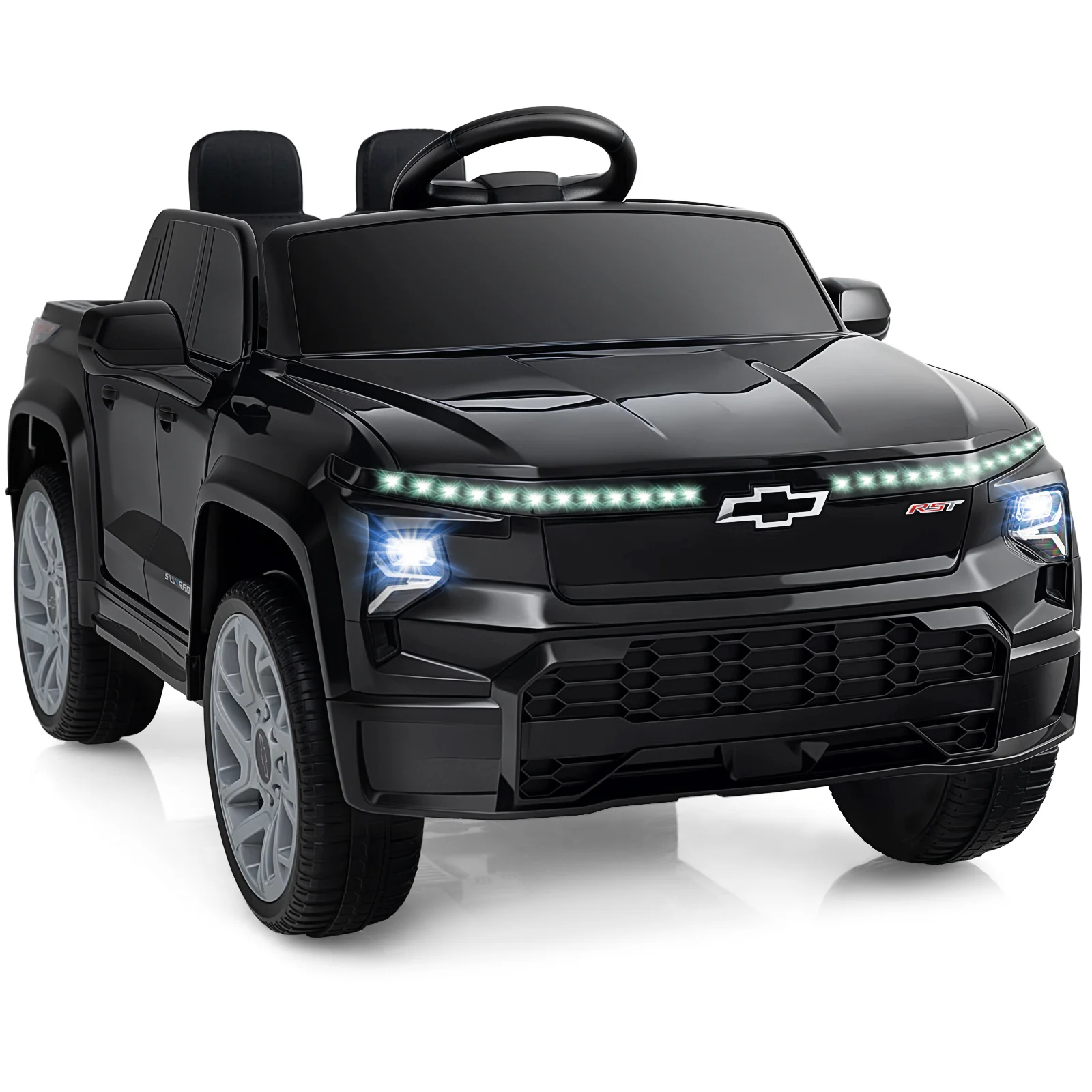 12V Ride on Car Truck Licensed Chevrolet with Remote Control Gift for 3+ - Image 2