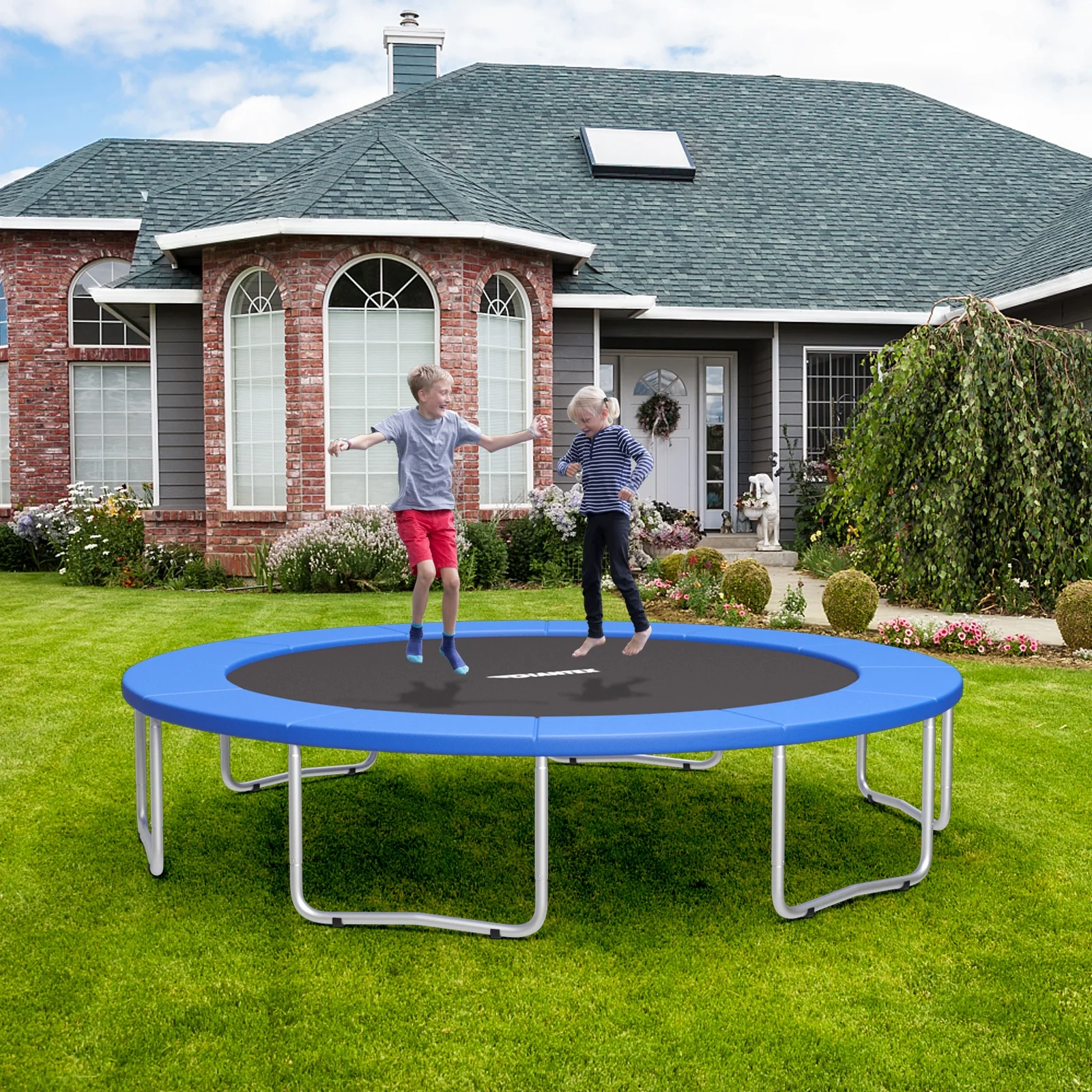 14 Feet Waterproof and Tear-Resistant Universal Trampoline Safety Pad Spring Cover - Image 9