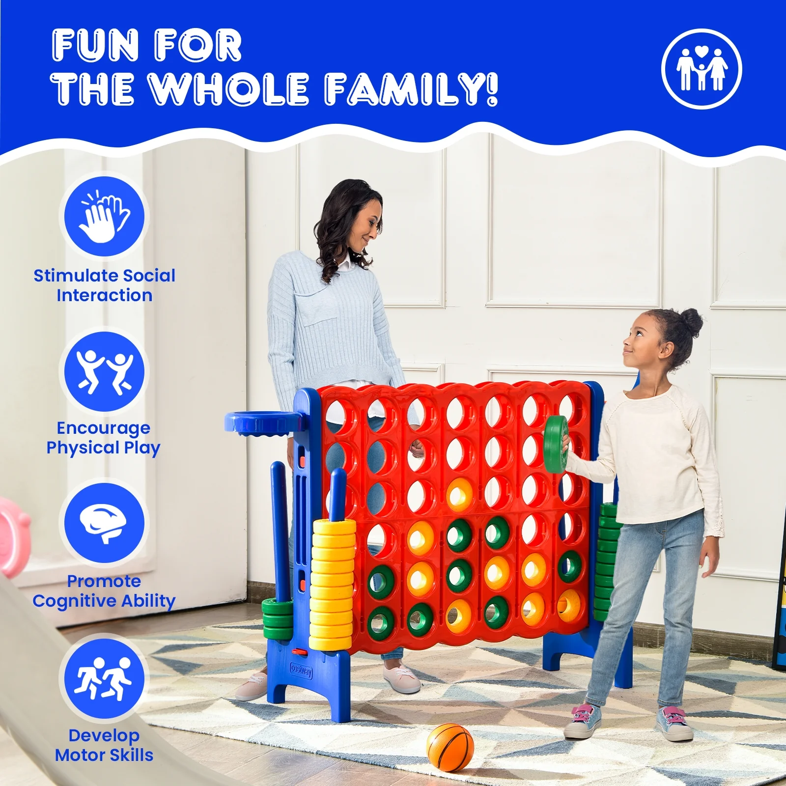 2.5Ft 4-to-Score Giant Game Set - Image 12