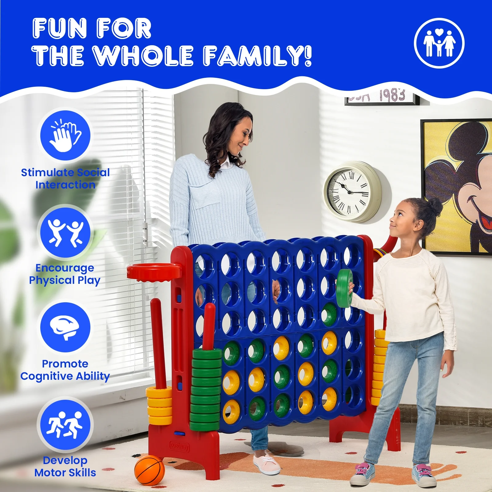 2.5Ft 4-to-Score Giant Game Set - Image 20