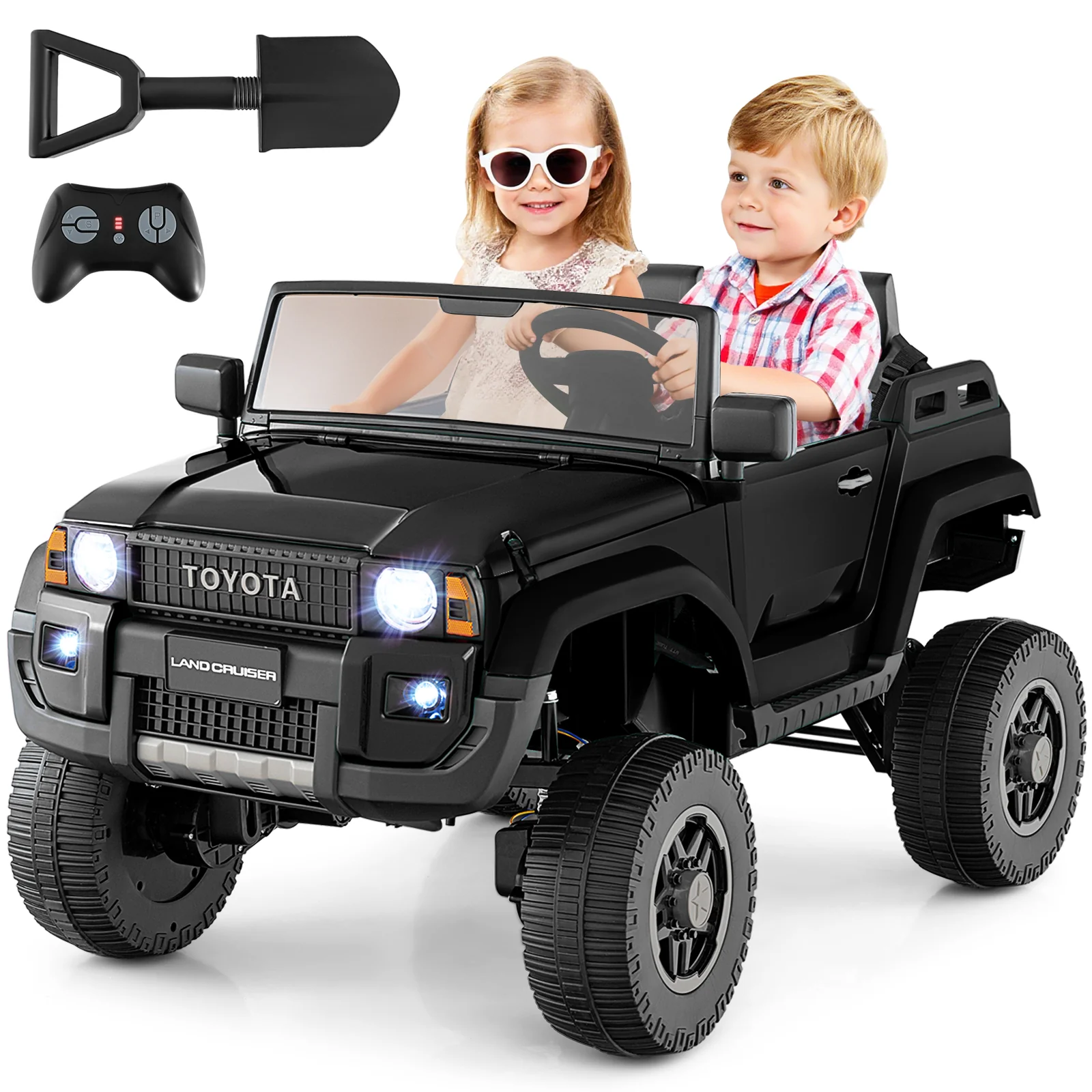24V 2 Seater Ride on Car 4WD/2WD Switchable for Kids with Remote for Ages 3+ - Image 6