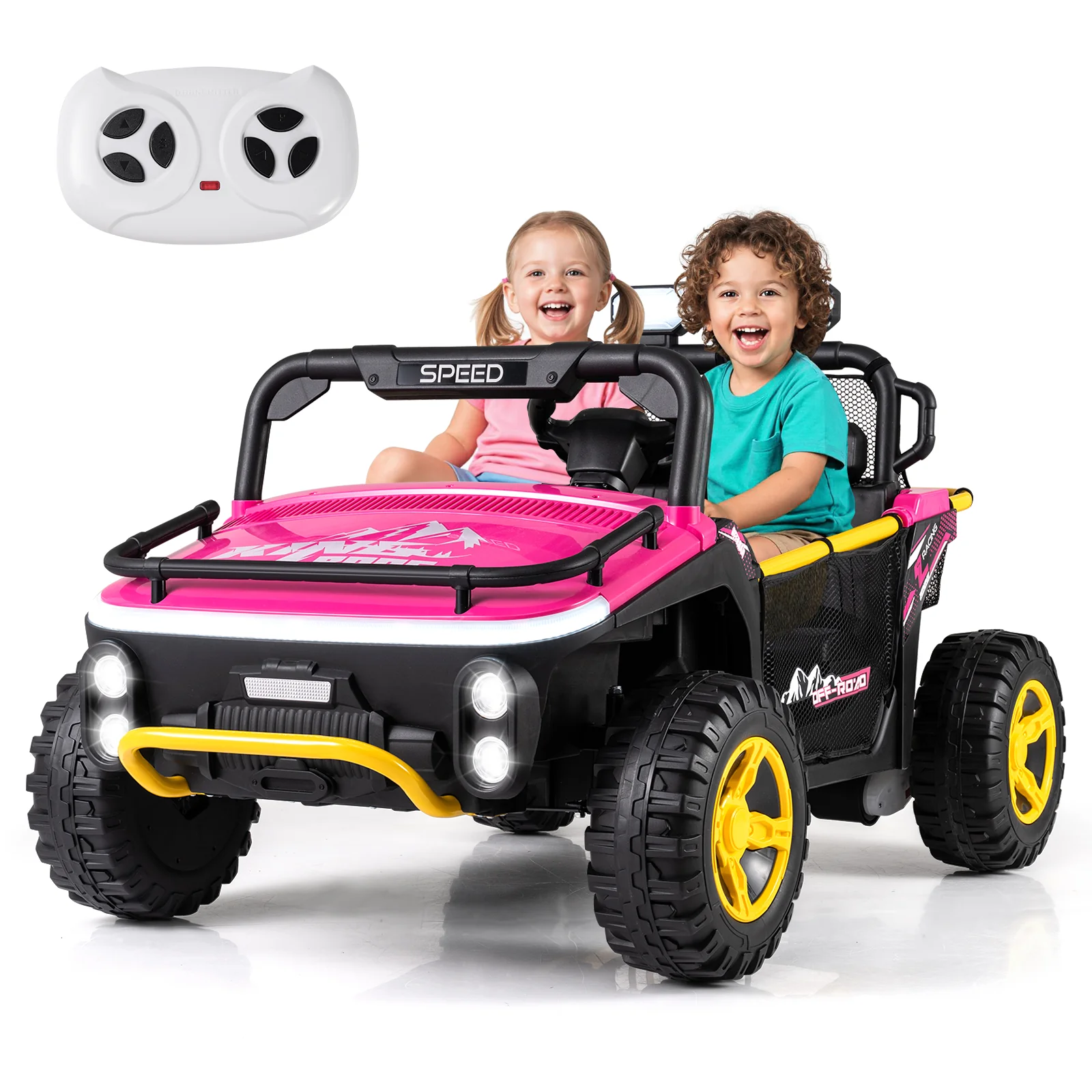 24V Ride on Toy for Kids 2 Seater Ride on Truck Car with Horn Music Story - Image 11