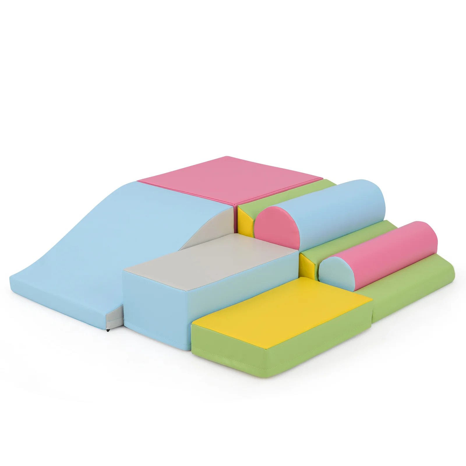 7-Piece Foam Blocks for Toddlers Soft Climbing Toys Indoor Play for Babies - Image 10