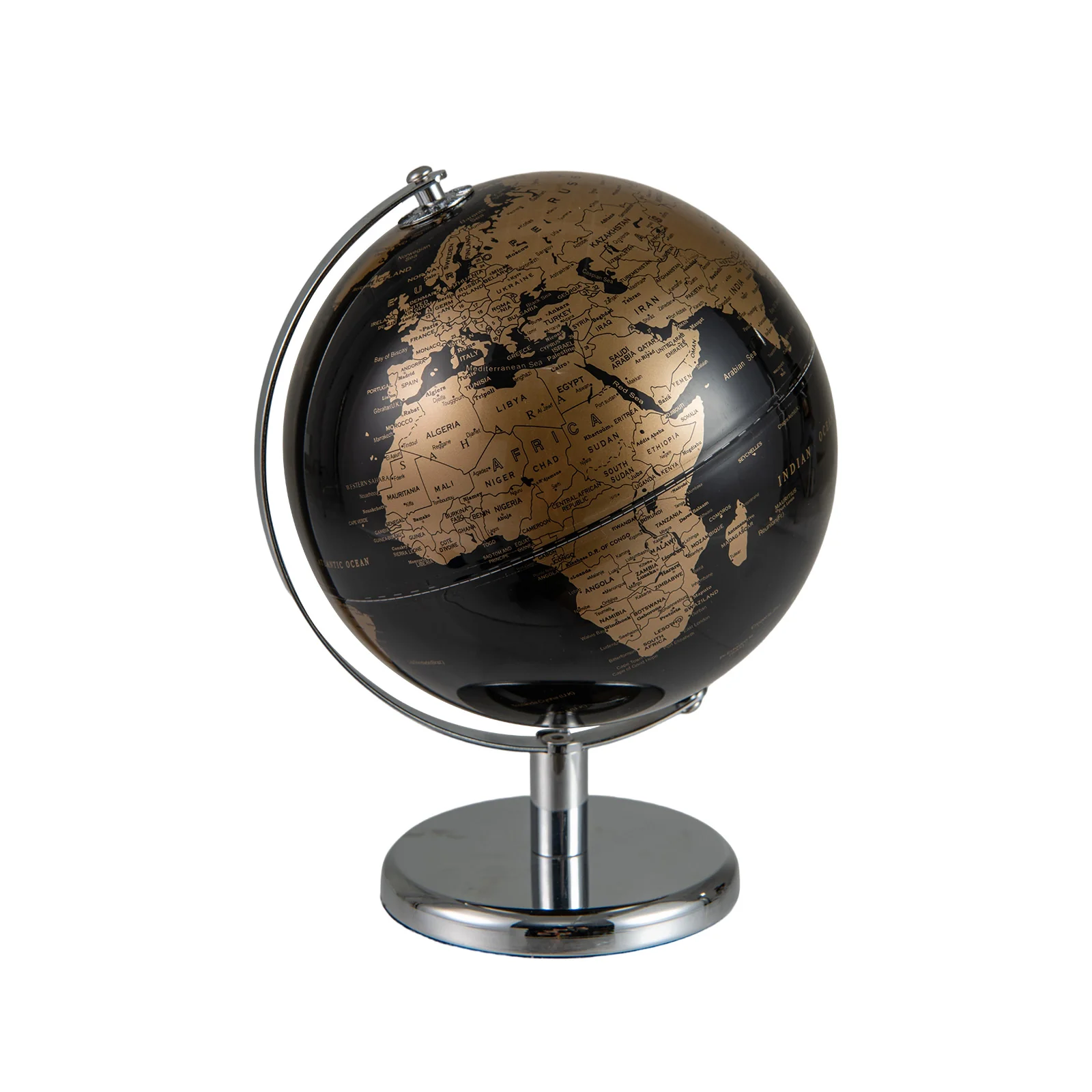 8" World Globe Modern Decorative Tabletop Earth Globe - Image 11