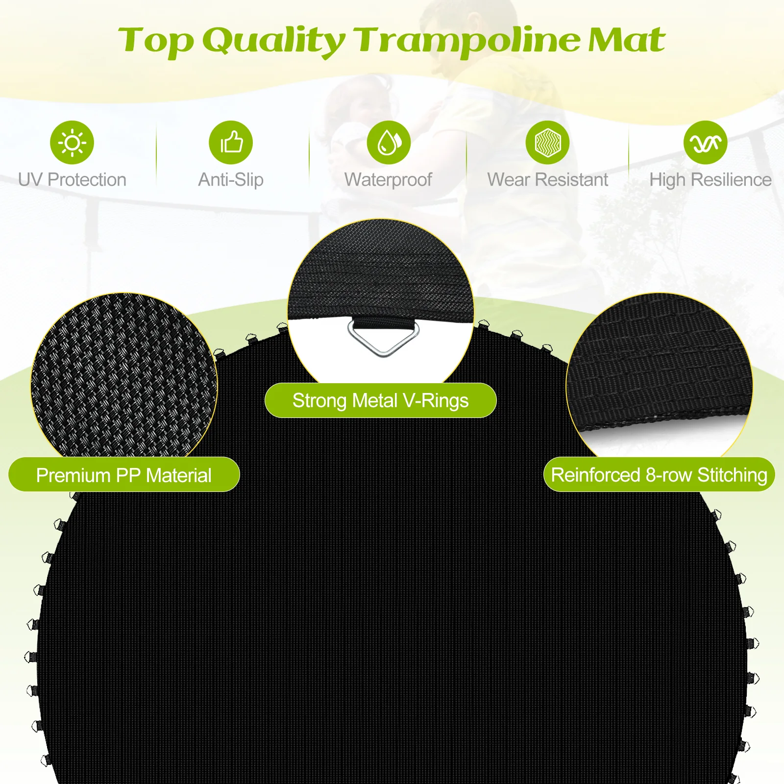 High-Elastic PP Replacement Jumping Mat - Image 38